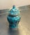 1920s Mini Aqua Blue Ceramic Chinese Ginger Jar For Sale - Image 5 of 5