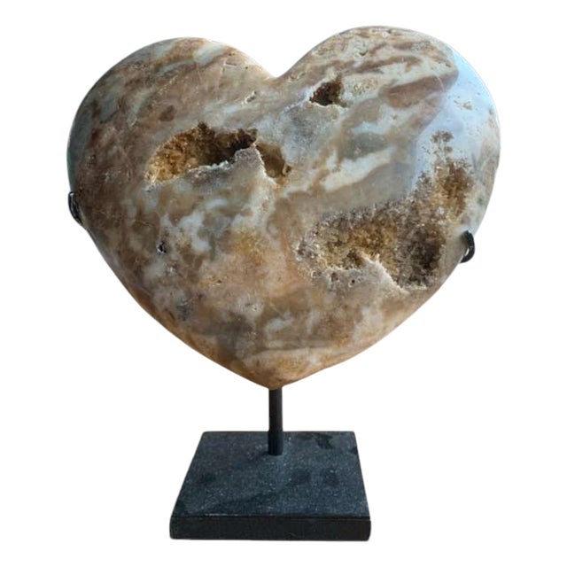 Heart Statue on Base For Sale
