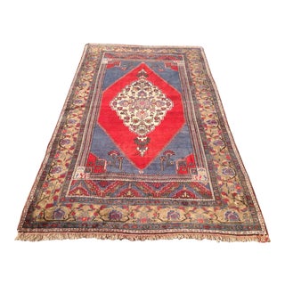 Vintage Anatolian Rug - 5′3″ × 8′11″ For Sale