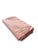 Antique French Linen Sheet Blush Coral Pink Trousseau Textile Ladderwork Detail Hand Pulled Stitch 1920s Romantic Bedding Fabric For Sale - Image 11 of 11