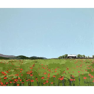 Poppy Trails, Original Oil Painting For Sale