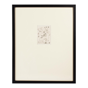 1956 Etching “Derriere Le Miroir: 10 Ans D'Édition” by Joan Miró