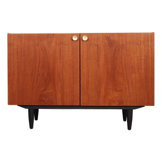 Danish Teak Cabinet, 1970s For Sale