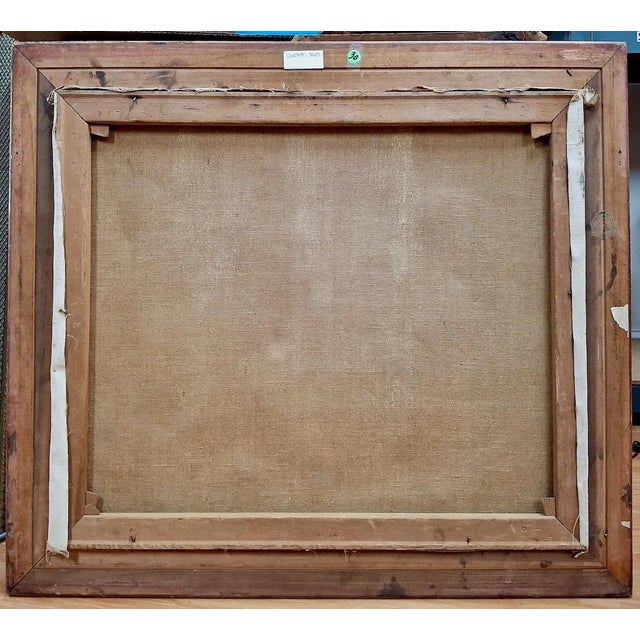 Sky Blue A Western Mountain Scene by Courtney L. Miles (1887-1975) For Sale - Image 8 of 8