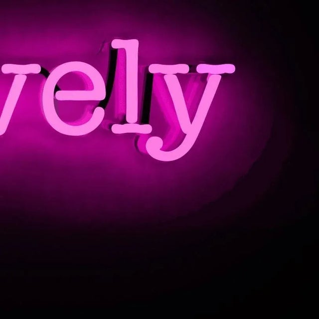 Mary Jo Mcgonagle, Lovely - Neon Art Work, 2017 For Sale - Image 4 of 5