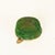Mid-Century Italian Brass and Green Suede Ashtray, 1950s For Sale - Image 10 of 12