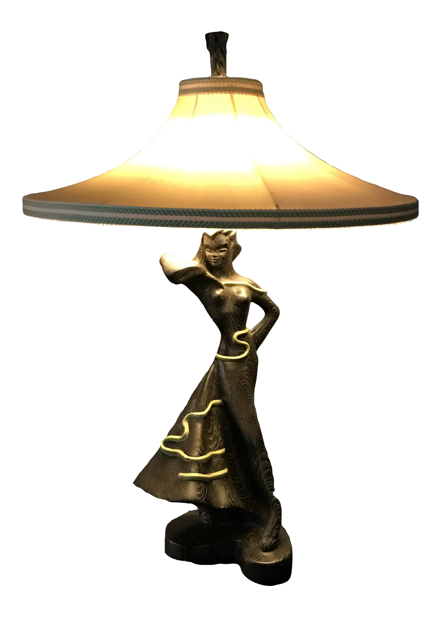 Mid-Century Table Lamp by Bernie & Rena Stein for Rena Stein