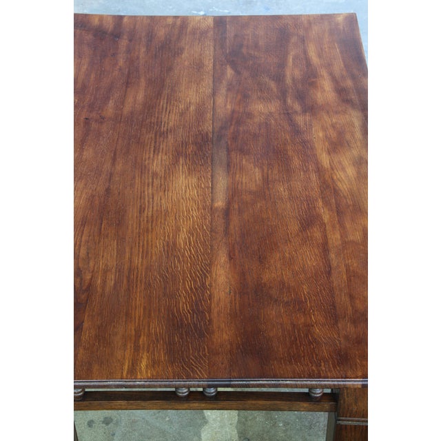 Vintage Danish Oak Farmhouse Table, 1900 For Sale - Image 16 of 17