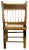 Mid-Century Modern Petite Organic Modern Bamboo / Rattan Chair For Sale - Image 3 of 6