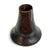This traditional Ankole wooden milk vessel from Uganda embodies the enduring relationship between pastoral life, skilled...