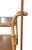 1960s Burnt Bamboo & Rattan Wrapped Two-Tier Drinks or Bar Cart on Casters For Sale - Image 11 of 12