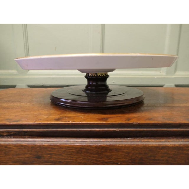 Large Willow Pattern Lazy Susan from Copeland For Sale - Image 5 of 8