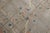 Gray Early 20th Century Zabihi Collection Tranquil Gray Chinese Floral Rug - 6'2" x 9'6" For Sale - Image 8 of 11