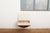 Folding Metal Frame Box with Leather Compartment in White Painted Plywood from Wohnhilfe, 1950s For Sale - Image 11 of 12
