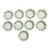 1940s Wedgewood Napoleon Ivy Plates - Set of 9 For Sale