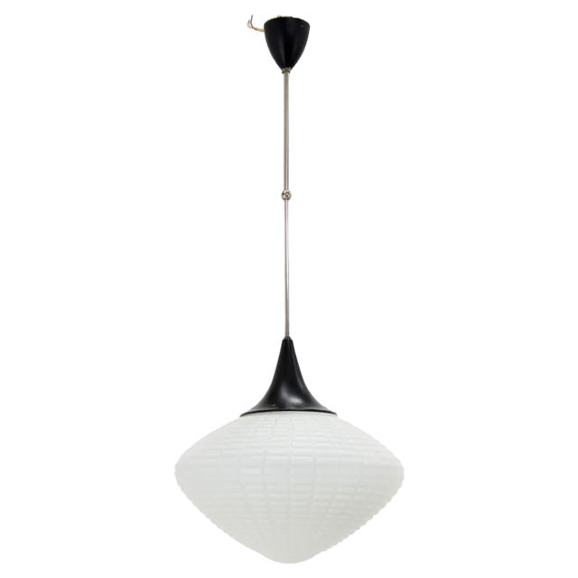 Pendant with Adjustable Height attributed to Kamenicky Senov, 1960s For Sale