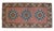 Traditional Hand Knotted Turkish Rug Low Pile Muted Small Rug Entry Decor Kitchen Mat - 1'9" X 3'4" For Sale - Image 3 of 11