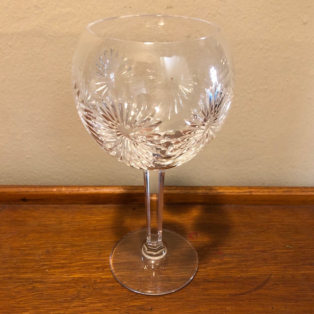 Waterford Balloon Wine Glass Chairish