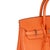Orange Hermès "Orange H" Epsom Leather 25cm Birkin Bag With Palladium Hardware, 2007. For Sale - Image 8 of 14