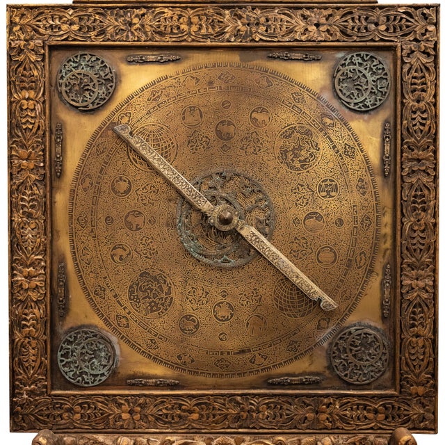 Monumental Antique Islamic Ottoman Safavid Astrological Astrolabe on Stand 1720 For Sale - Image 12 of 12
