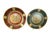 Gold 1930s Italian Four Seasons Plates by Longo - Set of Four For Sale - Image 8 of 11