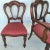 1930s English Walnut Petite Dining Chairs - Set of 4 For Sale - Image 5 of 13