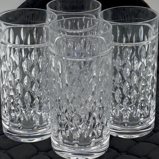 Ralph Lauren Aston Crystal Highball Glasses – Set of 4 For Sale - Image 13 of 14