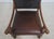 Animal Skin Century Leather & Wood High Back Armchair For Sale - Image 7 of 18