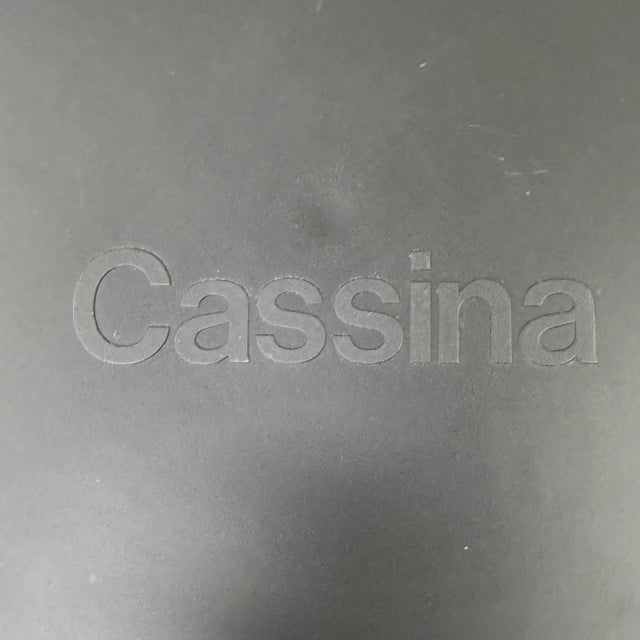 Taupe Cassina Cab 413 Dining Chairs - Set of 2 For Sale - Image 8 of 8