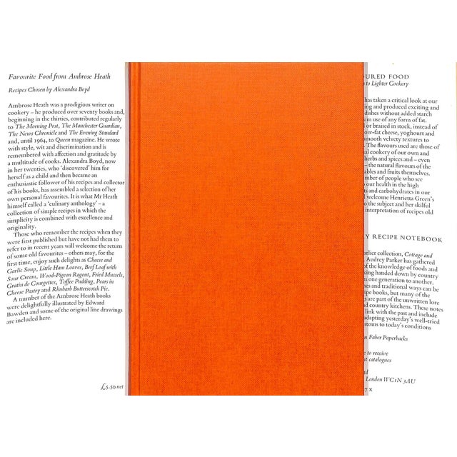 BOYD, Alexandra [recipes chosen by] [148] pp. Faber & Faber 1979 8" x 5 1/4" w/ illustrations by Edward Bawden Ambrose...