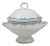 20th Century French Special Edition Porcelain Tureen With Lid For Sale
