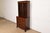 English 1980s Baker Furniture Georgian Inlaid Mahogany Breakfront Bookcase Cabinet With Drop Front Secretary Desk For Sale - Image 3 of 13