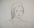Marie Laurencin, Young Model, Original Pencil Drawing For Sale - Image 4 of 5