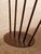 Dark Gray Mid 20th Century Oak Dining Table With Sculptural Iron Base For Sale - Image 8 of 12