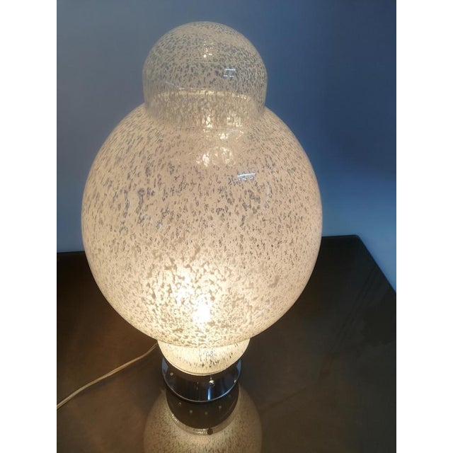 Murano Blown Glass Table Lamp, 1970s For Sale - Image 13 of 16