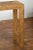 Vintage Rectangular Woven Rattan Console Table For Sale - Image 4 of 12