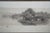 Late 19th Century Antique Hc Rost Forked River Landscape Riverscape Cottage Etching 30" For Sale - Image 5 of 13