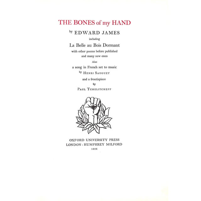 Traditional "The Bones of My Hand" 1938 James, Edward For Sale - Image 3 of 8