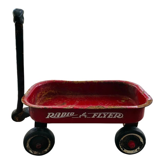 Vintage Small Radio Flyer Wagon For Sale