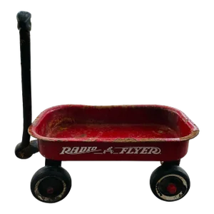Vintage Small Radio Flyer Wagon
