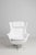20th Century Czech Kelo Swivel Armchair White Cream For Sale - Image 9 of 15