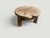 2010s Andrianna Shamaris Antique Teak Wood Round Side Table or Stool For Sale - Image 5 of 5