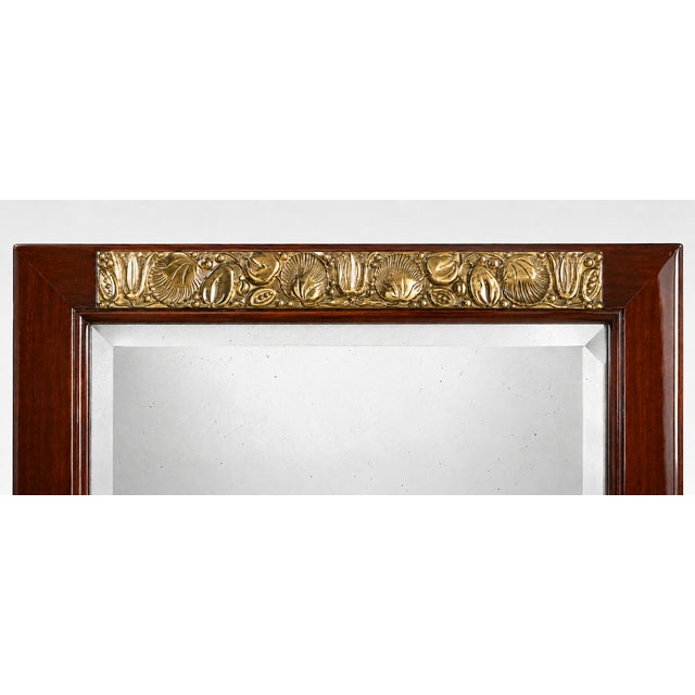 Secessionist Mirror with Display Case Components from Wiener Werkstätte, 1901 For Sale - Image 6 of 7