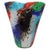 Mid-Century Modern Dino Martens Oriente Murano Art Glass Vase for Aureliano Toso, 1950s For Sale - Image 3 of 14