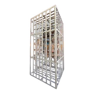 Late 19th Century French Wine Cage For Sale