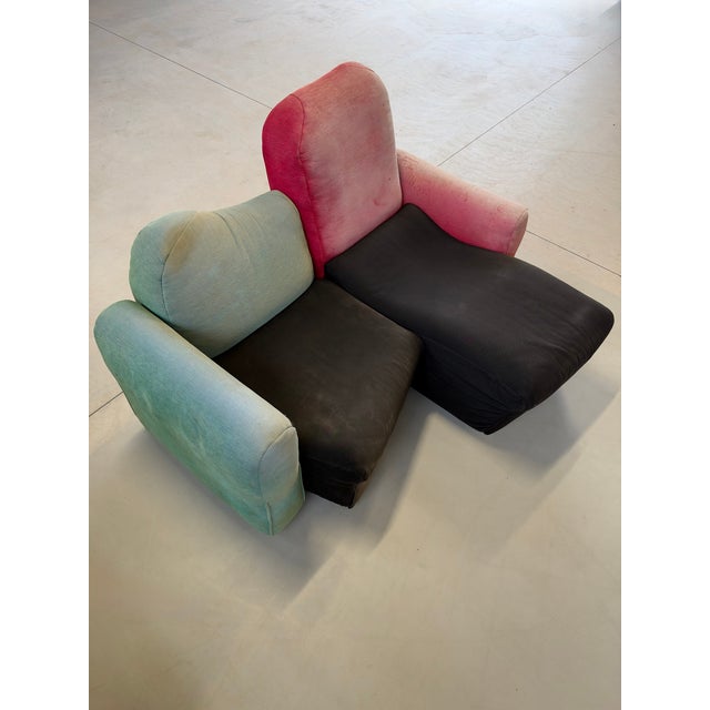 1980s Cannaregio Modular Sofa by Gaetano Pesce for Cassina, 1980s, Set of 6 For Sale - Image 5 of 9