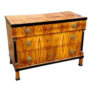 Biedermeier Walnut Commode