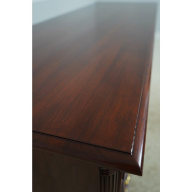 Henkel Harris Model 166 Cherry 9 Drawer Double Dresser For Sale - Image 10 of 18