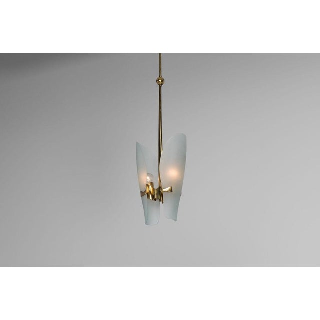Model 1636 Pendant Lamp by Max Ingrand for Fontana Arte, Italy, 1960 For Sale - Image 9 of 18