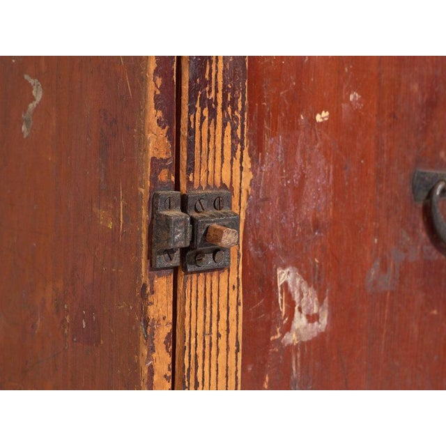Small Antique Japanese Cabinet For Sale - Image 4 of 10